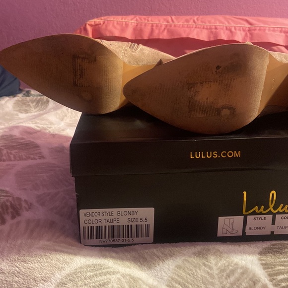 Lulus’ booties - Picture 4 of 4